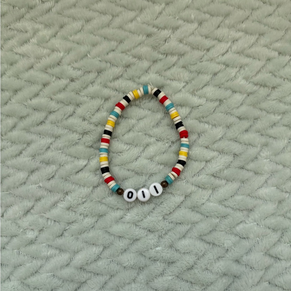 Handmade Stranger Things Inspired Eleven Bracelet